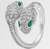 Кольцо Serpenti Seduttori 18 kt white gold
