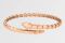 Браслет Serpenti Viper one-coil 18 карат розовое золото