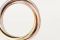 Кольцо Cartier Trinity Classic из белого, розового и желтого золота 18 карат